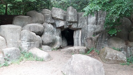 昭和記念公園洞窟探検